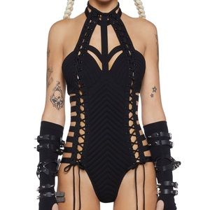 Dollskill Rude Awakening Bodysuit